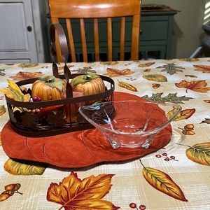 VTG ANCHOR HOCKING Bowl 1960’s SWEDISH MODERN CLEAR